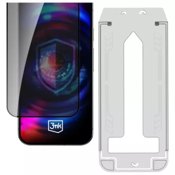 3mk HardGlass Max Privacy steklo z aplikatorjem za Samsung Galaxy A26 5G (3M008305)