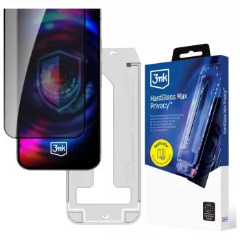 3mk HardGlass Max Privacy steklo z aplikatorjem za Samsung Galaxy S24+ / S25+ (3M008310)