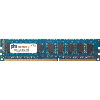 PHS-memory 8GB DDR3 1600MHz ECC UDIMM pomnilnik na osnovi Hynix HMT41GU7AFR8A-PB, PC3L-12800E, 1,35 V (SP258938)
