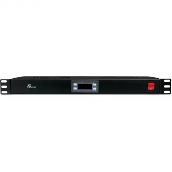Getfort 1U rack ventilator panel z 2 ventilatorjema in termostatom (GF-FAN2TR)