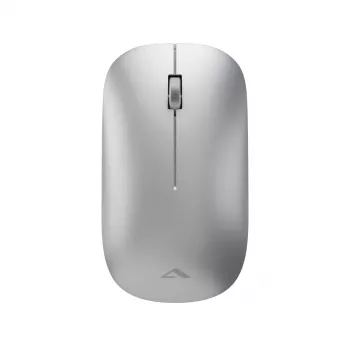 Alogic Hush brezžična miška, srebrna (HMBT4KSLV)