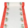 PAPSTAR božični namizni tekač Plain Christmas Trees iz Airlaida, na roli, dimenzije: (Š)400 mm x (D)24 m