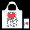 LOQI torba Keith Haring – Dancing Heart (odsevna)