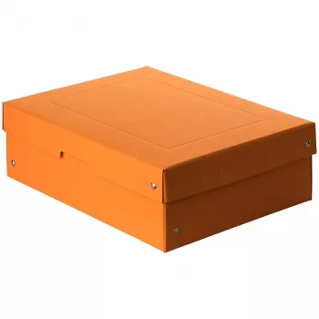 FALKEN PURE škatla za shranjevanje 1250 listov pastelno oranžna 24,0 x 32,0 x 10,0 cm
