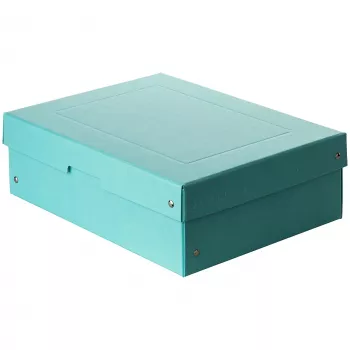 FALKEN PURE škatla za shranjevanje 1250 listov pastelno modra 24,0 x 32,0 x 10,0 cm