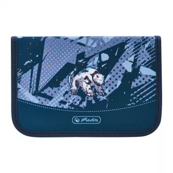 herlitz Tech Mech peresnica, 31-delna iz poliestra, mere: (Š)205 x (G)140 x (V)38 mm, 2 poklopca