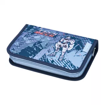 herlitz Tech Mech peresnica, 31-delna iz poliestra, mere: (Š)205 x (G)140 x (V)38 mm, 2 poklopca