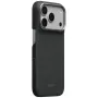 PITAKA Edge Case Argyle MagSafe ovitek za iPhone 18 Pro / 17 Pro, bazaltno črna