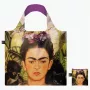LOQI torba Frida Kahlo – Self Portrait with Hummingbird (Q_FK.SP.R)