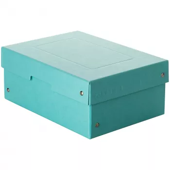 FALKEN PURE škatla za shranjevanje 1250 listov pastelno modra 18,0 x 25,0 x 10,0 cm