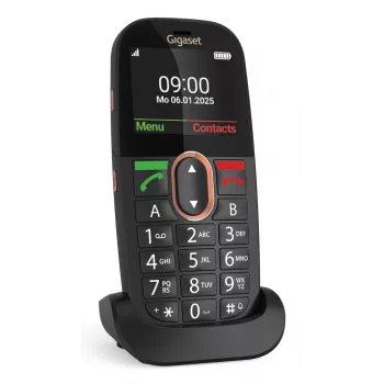 Gigaset GL695 SIM feature telefon 4G LTE črn