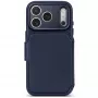 Decoded Leather Detachable Wallet usnjen ovitek z denarnico za iPhone 18 Pro Max / 17 Pro Max, MagSafe, Midnight