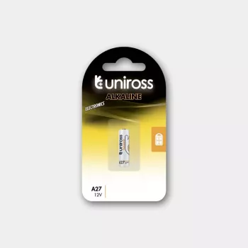 Uniross A27 alkalna baterija, 1 kos