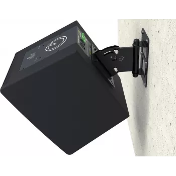 INTUSONIC VESA75-100PRO-B nosilec za zvočnike, črn
