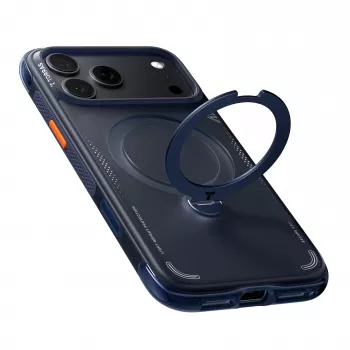 TORRAS Ostand Q3 Air – ovitek za iPhone 18 Pro Max / 17 Pro Max, združljiv z MagSafe (deep blue)