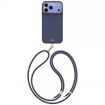 UNIQ Coehl Mirelle ovitek za iPhone 18 Pro Max / 17 Pro Max, magnetno polnjenje, moder