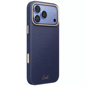 UNIQ Coehl Mirelle ovitek za iPhone 18 Pro Max / 17 Pro Max, magnetno polnjenje, moder
