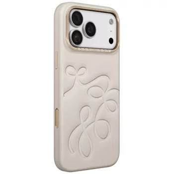 UNIQ Coehl Cloude ovitek za iPhone 18 Pro Max / 17 Pro Max, magnetno polnjenje, bež