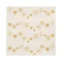 PAPSTAR božični prtički »Golden Snowflakes« 330 x 330 mm, potiskani, 1/4 pregib, 3-slojni