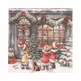 PAPSTAR božični prtički »It looks like Christmas« 330 x 330 mm, potiskani, 1/4 pregib, 3-slojni