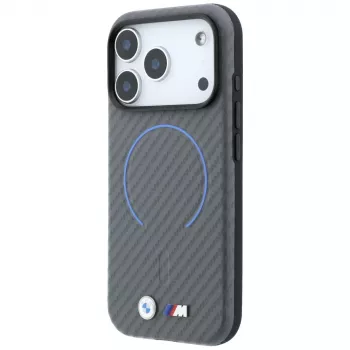 BMW M Carbon potiskan obroč ovitek MagSafe za iPhone 18 Pro Max / 17 Pro Max, antracit