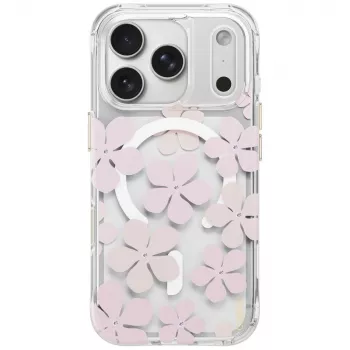 UNIQ Coehl Mila ovitek za iPhone 18 Pro / 17 Pro, magnetno polnjenje, roza
