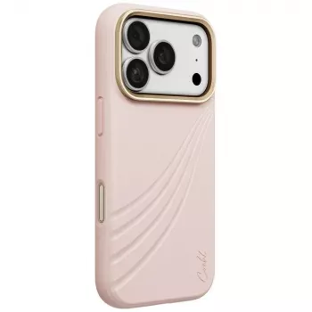 UNIQ Coehl Serina ovitek za iPhone 18 Pro / 17 Pro, magnetno polnjenje, roza