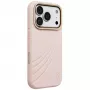 UNIQ Coehl Serina ovitek za iPhone 18 Pro / 17 Pro, magnetno polnjenje, roza