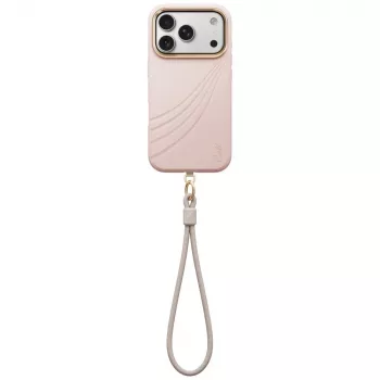 UNIQ Coehl Serina ovitek za iPhone 18 Pro / 17 Pro, magnetno polnjenje, roza