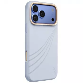 UNIQ Coehl Serina ovitek za iPhone 18 Pro Max / 17 Pro Max, magnetno polnjenje, moder