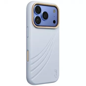 UNIQ Coehl Serina ovitek za iPhone 18 Pro / 17 Pro, magnetno polnjenje, moder