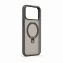 Evelatus Shield ovitek z MagSafe in stojalom za Apple iPhone 18 Pro, mat obroč, dimno siv