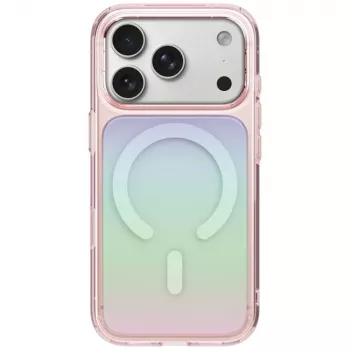 UNIQ Coehl Estelle ovitek za iPhone 18 Pro Max / 17 Pro Max, magnetno polnjenje, roza