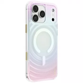 UNIQ Coehl Vela ovitek za iPhone 18 Pro Max / 17 Pro Max, magnetno polnjenje, opal