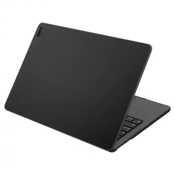 LAUT Huex Hard Shell ovitek za Apple MacBook Air 15 (M2/M3/M4/M5), Frost, črn