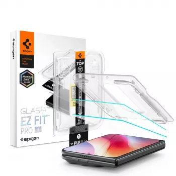Spigen Glas.TR EZ Fit Pro HD AC 2 kosa kaljeno steklo iPhone Duo prozorno