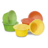 Guardini Easy Bake papirnati modelčki za muffine, 6 kosov, pisani, Ø 5 x 4 cm