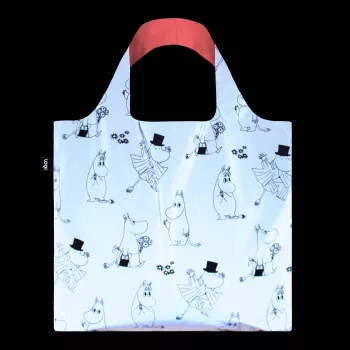 Torba LOQI Moomin – Family Pattern (odsevna)
