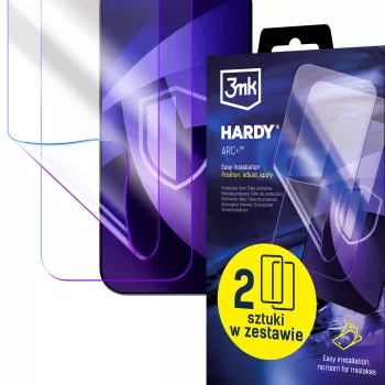 3mk Hardy ARC+ 4-slojna zaščitna folija za zaslon za Poco X6 Pro 5G
