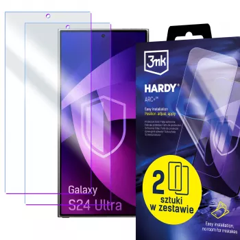 3mk Hardy ARC+ 4-slojna zaščitna folija za zaslon za Samsung Galaxy S24 Ultra