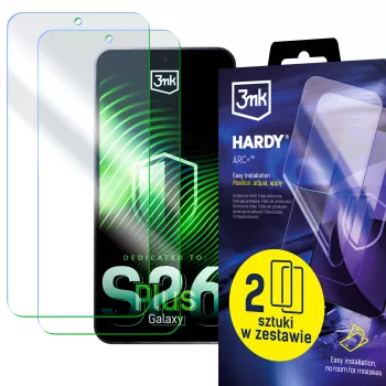 3mk Hardy ARC+ 4-slojna zaščitna folija za zaslon za Samsung Galaxy S26+