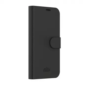 Eiger North Folio ovitek za Samsung Galaxy A18 / A17, črn