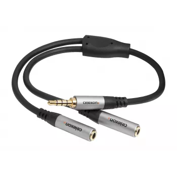 celexon Professional stereo 3,5 mm na 2x M/F avdio adapter