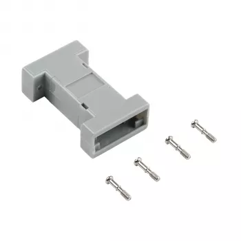EFB Elektronik prazno plastično ohišje 09-09-pin, sivo