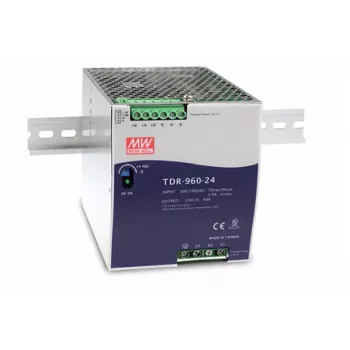 MEAN WELL TDR-960-24 napajalnik za DIN letev, 24 V DC, 40 A, 960 W