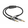 celexon Professional 2x stereo 3,5 mm avdio adapter, M/F
