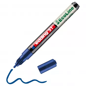 Edding 51 EcoLine 4-51-003 lak marker moder 1 mm, 2 mm