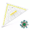 ARISTO geometrijski trikotnik z ročajem, 25,0 cm
