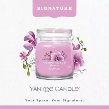 Yankee Candle sveča Wild Orchid, srednja