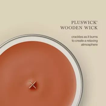 WoodWick Pumpkin Praline sveča, srednja
